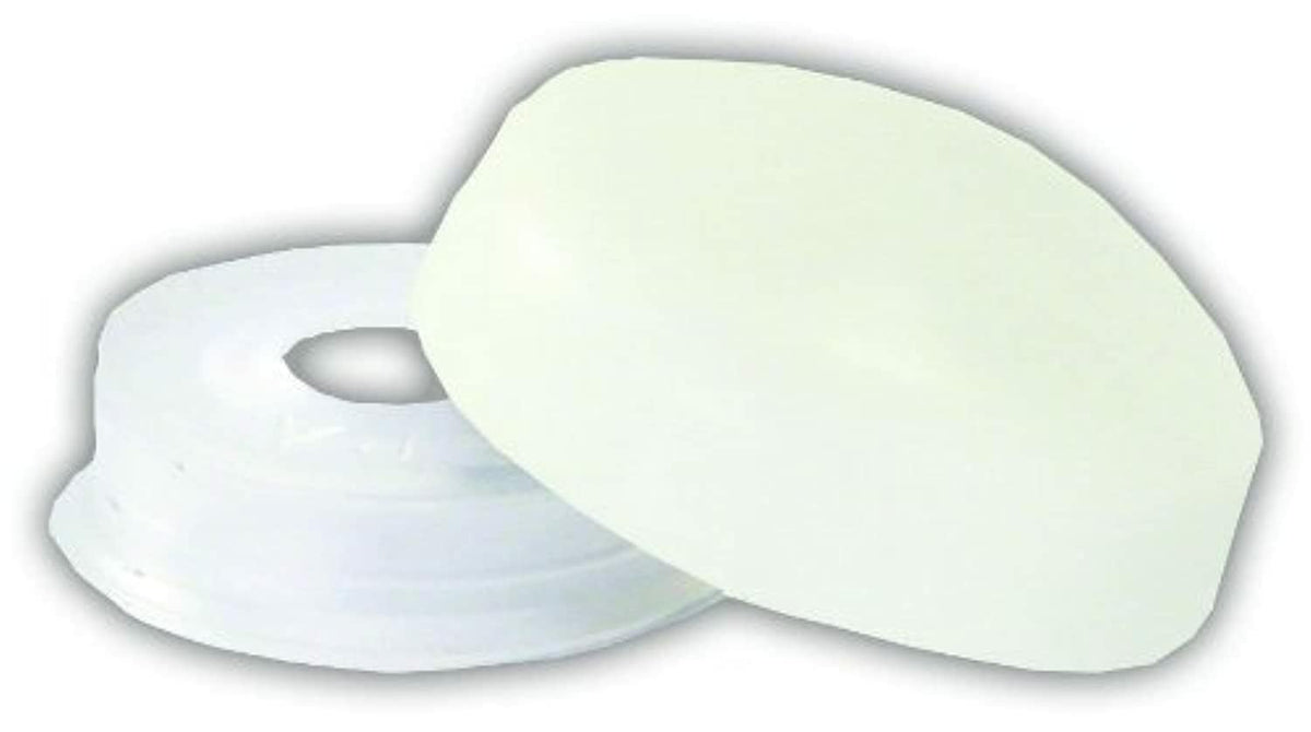 JR PRODUCTS 20375 JR Products 20375 Screw Covers, Pack of 14 - White