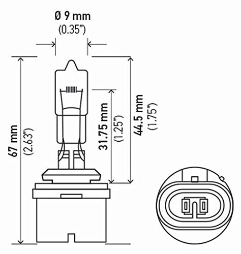 HELLA 892 HELLA 892 Standard Halogen Bulb, 12 V, 16W