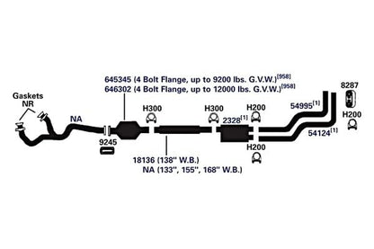 AP EXHAUST 9245 AP Exhaust Products 9245 Exhaust Pipe Connector Gasket