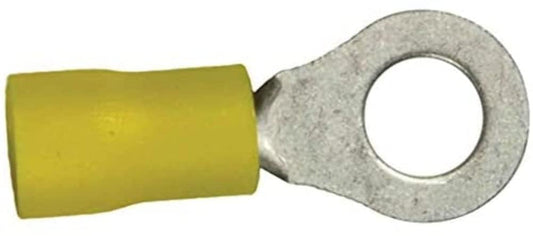 WIRTHCO 80845 WirthCo Battery Doctor Vinyl Insulated Ring Terminals, 16-14 AWG, #10 Stud, 600V, 25 Pack (80845)