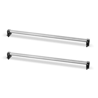 CARGOGLIDE C0056-2BAR41-ALM Double Cross Bar Kit for 41" CargoGlide | Includes 2 Cross Bars and 2 Footer Kits | for Midsize Truck Only