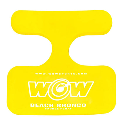 WOW SPORTS 14-2150 WOW Sports Foam Water Saddle Float - Yellow - Hands-Free Pool Seat