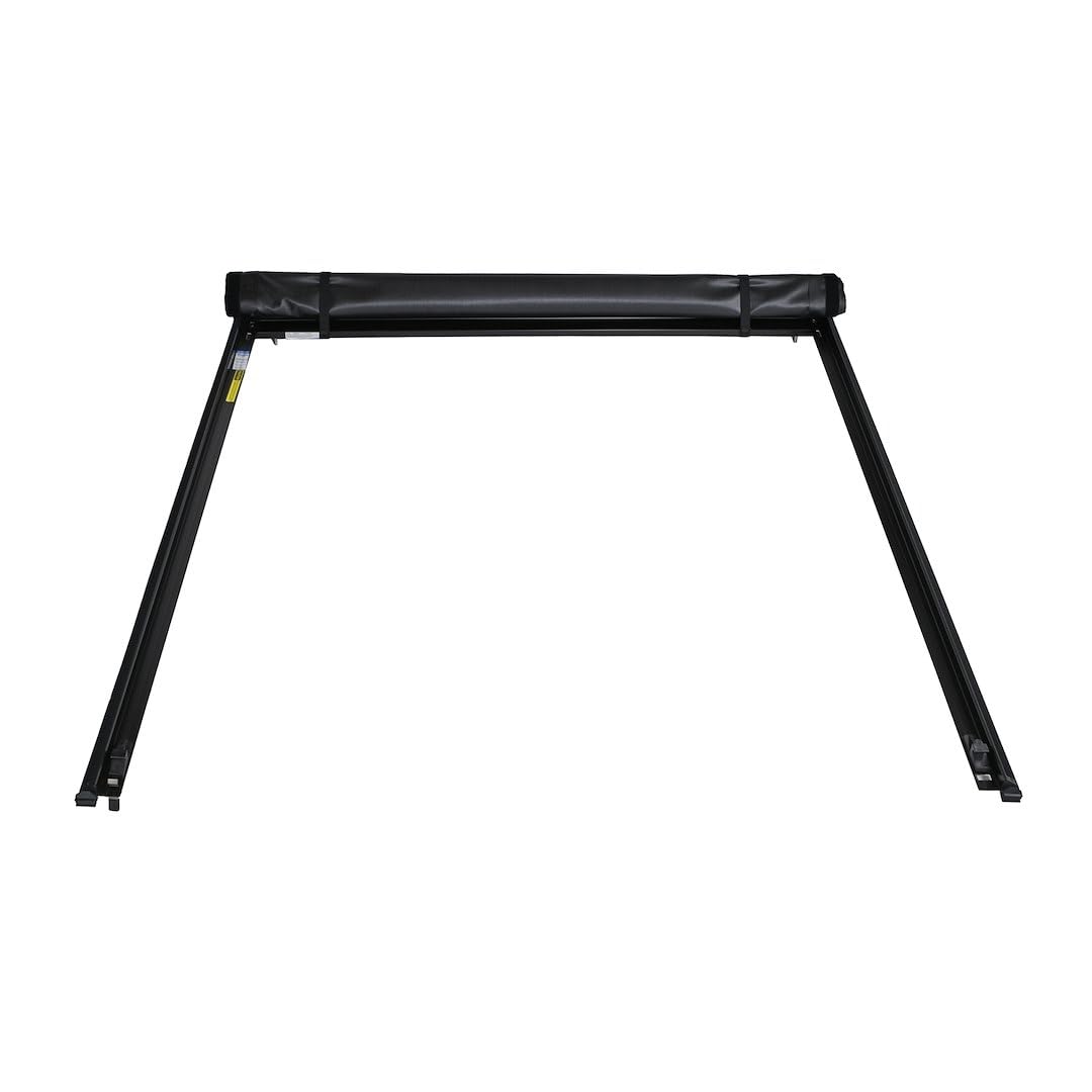 TRAILFX TFX2203 TrailFX Soft Rolling Tonneau Cover for Ram 1500 6.5 Foot Bed 2011-2018 Black Vinyl with Aluminum Rails Lockable Tailgate Handle Hook and Loop Installation Low Profile TrailFX TFX2203
