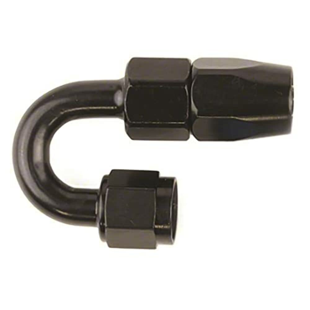 SPEEDFX 510680BK Speedfx 510680BK -6AN X 180 BLK HOSE END