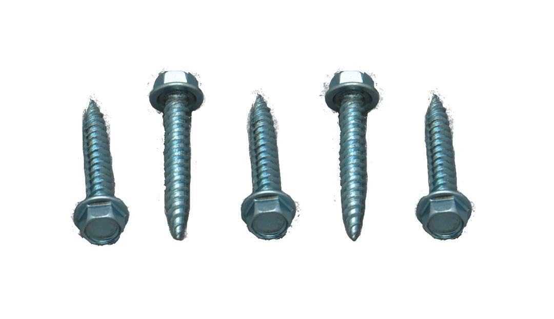 AP PRODUCTS 012-TR500 8 X 1 AP Products (012-TR500 8X1 8" x 1" Hex Head Screw, (Pack of 500)