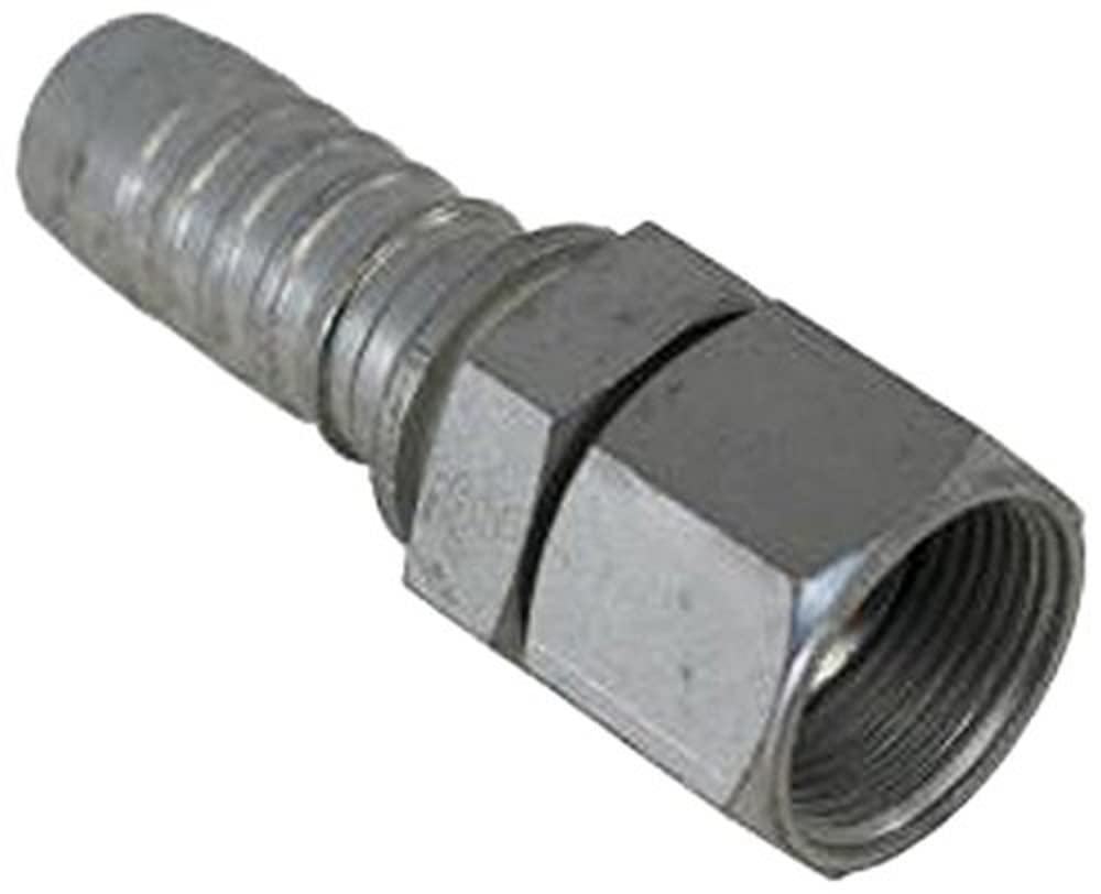 Gates G20170-1210 GlobalSpiral Couplings, Female JIC 37° Flare