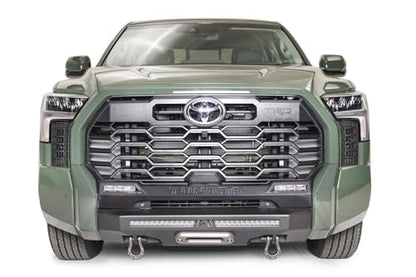 FAB FOURS TT22-N5451-1 Fab Fours TT22-N5451-1 Winch Mount fits 22-23 Toyota Tundra - 2 Stage Black Powder Coated - w/No Guard