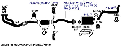 AP EXHAUST 8139 Ap Exhaust 8139 HANGER
