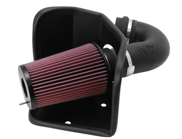 K&N FILTER 57-1525 K&N Cold Air Intake System: High-Flow Air Filter, Increase Performance & Towing: Compatible with 1994-2002 Dodge/RAM: 2500, 3500, 57-1525
