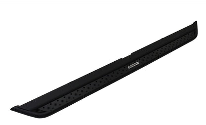 GO RHINO FSDSS4505T Go Rhino Dominator Xtreme DSS Side Steps & Frame Mounting Brackets | Mild Steel, Textured Black | FSDSS4505T | Fits 2007-2018 Jeep Wrangler JKU, 4-Door