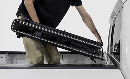 Access B3050019 LOMAX B3050019 Hard Tri-Fold Cover; Black Urethane Finish; Single Rail;
