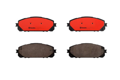 BREMBO P37021N Brembo P37021N Premium Ceramic Front Disc Brake Pad Set JEEP OE# 00K68227573AA