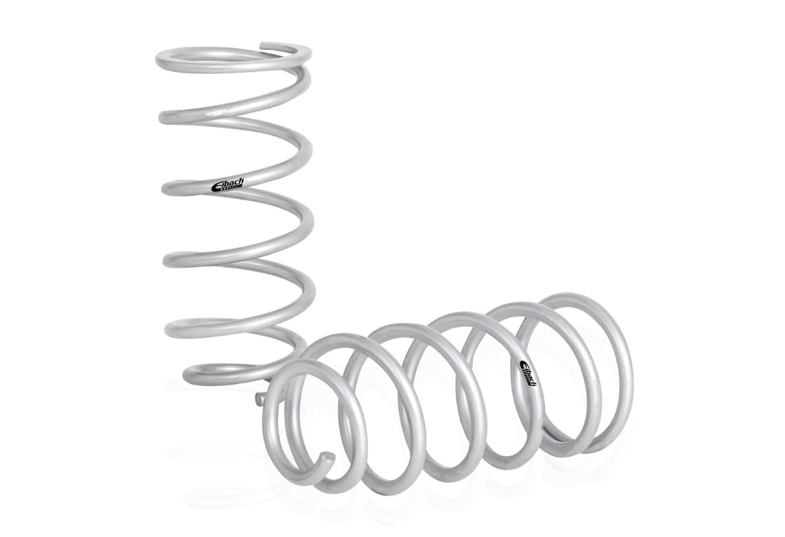EIBACH E30-82-071-01-02 Eibach Suspension Spring Kit, Pro-Lift, 1 in Lift, Rear, Steel, Silver Powder Coat, compatible with Toyota Midsize SUV 2012-21, Kit