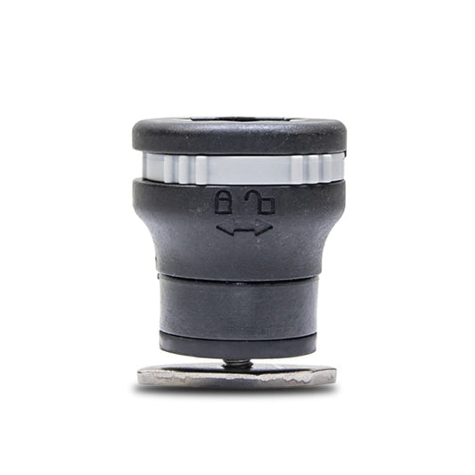 RAILBLAZA 08-4118-11 RAILBLAZA Kayak Rod Holder Tube with MiniPort Track Mount Base for Baitcasting, Spinning and Conventional Reels