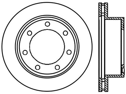 Centric Parts 120.65103 Premium Brake Rotor