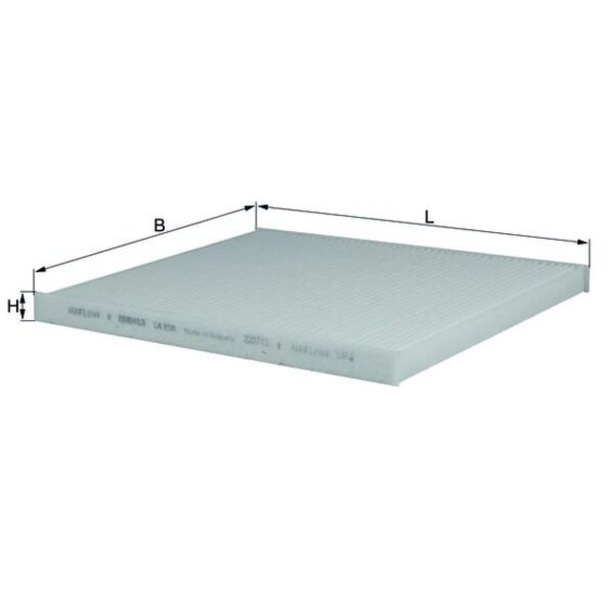 Mahle LA298 LA 298 Cabin Air Filter