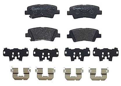 BREMBO P30103 Brake Pad Set for Motorcycle, disc brake BREMBO P 30 103 Rear axle with wear indicator