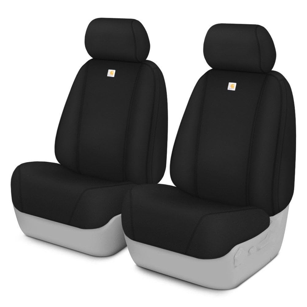COVERCRAFT SSC2588COBK Carhartt Super Dux SeatSaver Custom Front Row Seat Covers - Black