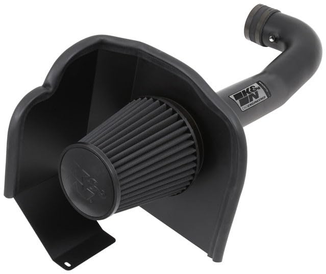 K&N 71-3082 Cold Air Intake System: Dry-Flow Air Filter