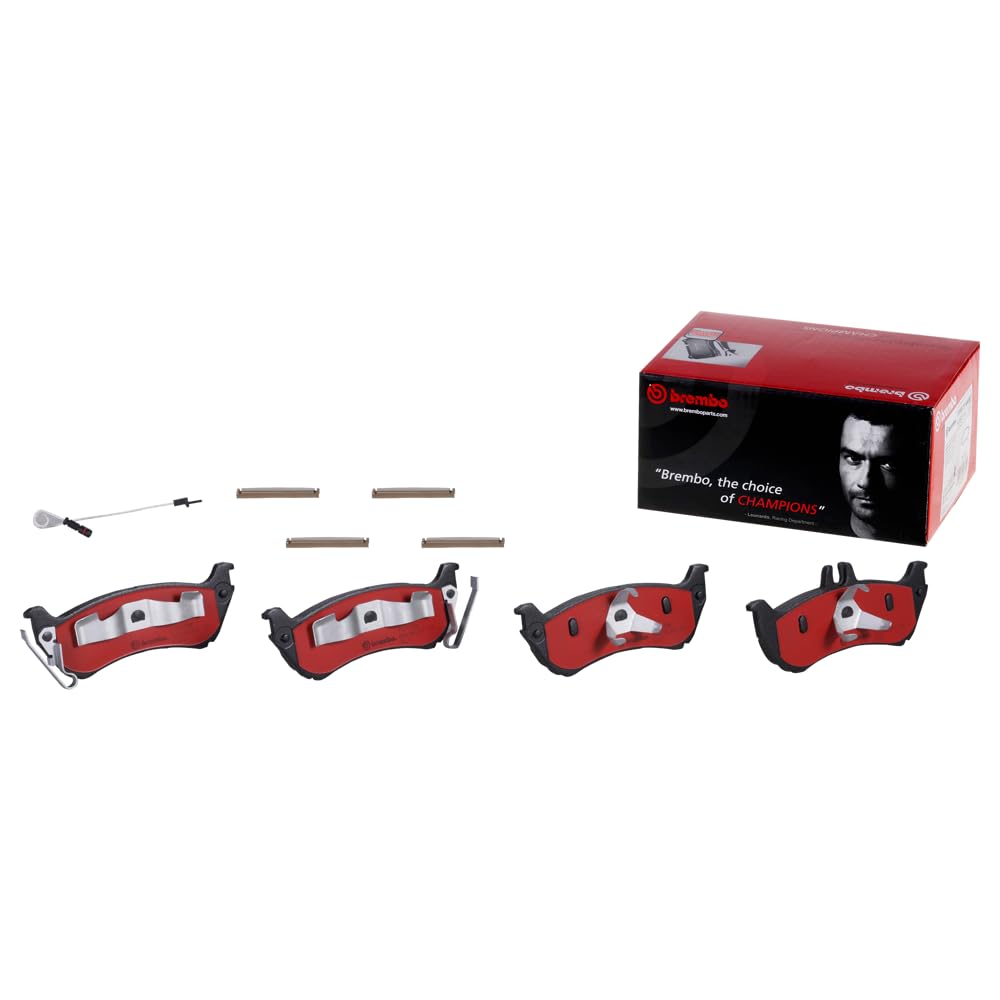 BREMBO P50044N Brembo P50044N Premium Ceramic Rear Disc Brake Pad Set MERCEDES-BENZ OE# 1634200520