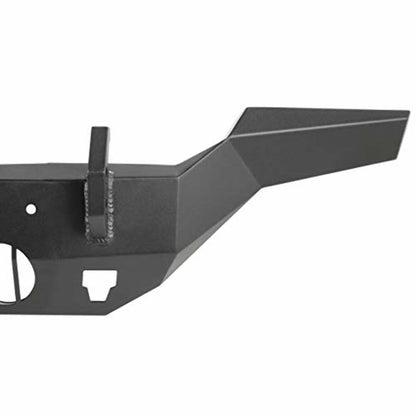 RUGGED RIDGE 11540.31 Rugged Ridge HD Bumper - Front, Full-Width - Fits 2007–2025 Jeep Wrangler JK/JL & 2020–2025 Jeep Gladiator JT - Heavy-Duty Bumper with Built-In Winch Plate