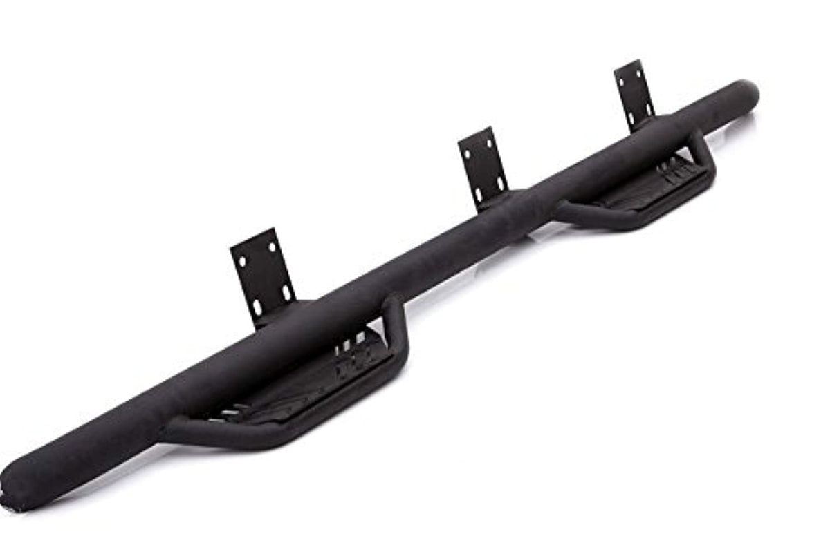 LUND 54541414 Lund 54541414 Black Steel Terrain HX Extreme Step Nerf Bars for 2015-2018 Ford F-150, 2017-2018 Super Duty F-250, F-350, F-450, F-550 with SuperCab