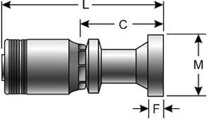 Gates G23400-3232 GlobalSpiral Series MAX Pressure Couplings