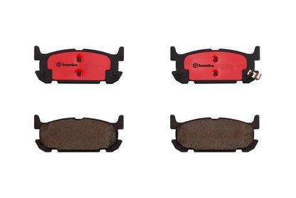 BREMBO P49031N Brembo P49031N Premium Ceramic Rear Disc Brake Pad Set MAZDA OE# NCY32643ZA