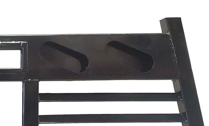 CATTLEMAN FR203L Cattleman HD FR203L Headache Rack Fits Ford F-250/F-350 Super Duty 2017-2026 Black Powder-Coated Steel Can Be Used with Cross Bed Tool Box with Louvers Light Cutout