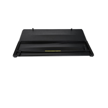 TRAILFX TFX3317 TrailFX Soft Tri-Fold Tonneau Cover Fits Ford Ranger 5 ft Bed 2019-2023 Black Vinyl with Aluminum Rails Clamp-On 3 Panels and 2 Folds Truck Bed Cover TrailFX TFX3317