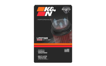 K&N RU-5062XD High-Flow Original Lifetime Universal Clamp-On