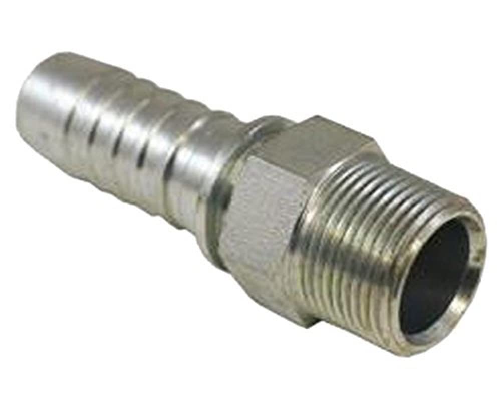 Gates G20100-0808 GlobalSpiral Series Couplings, Male Pipe NPTF