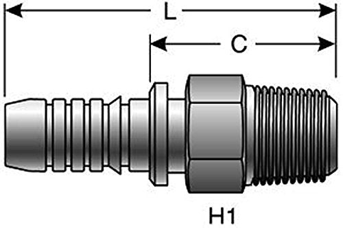 Gates G20100-1212 HYDRAULIC COUPLING-GLOBALSPIRAL