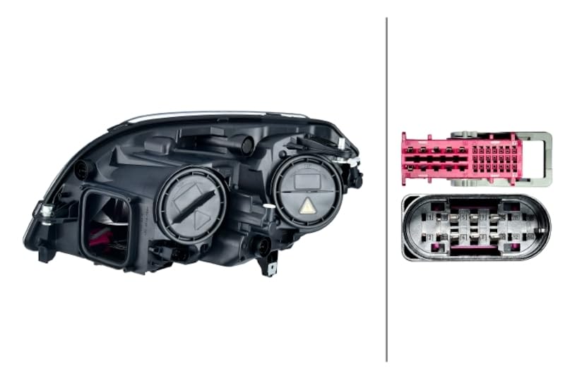 Hella 354878161 HLMP XEN SAE RH MB GLK X204 13-15