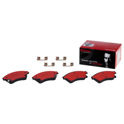 BREMBO P59076N Brembo P59076N Premium Ceramic Front Disc Brake Pad Set BUICK (SGM)/CHEVROLET/CHEVROLET (SGM)/HOLDEN/OPEL/VAUXHALL OE# 1605169