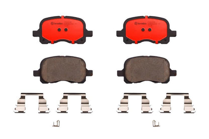 BREMBO P83044N Brembo P83044N Premium Ceramic Front Disc Brake Pad Set TOYOTA OE# 0446502010