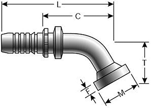 Gates G20410-1616 GlobalSpiral Couplings, Caterpillar Style