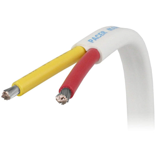 PACER W16/2RYW-500 Pacer 16/2 AWG Safety Duplex Cable - Red/Yellow - 500'