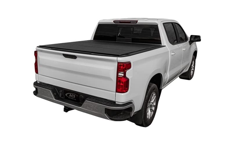 Lomax B3050059 LOMAX B3050059 Hard Tri-Fold Cover; Black Urethane Finish; Single Rail;