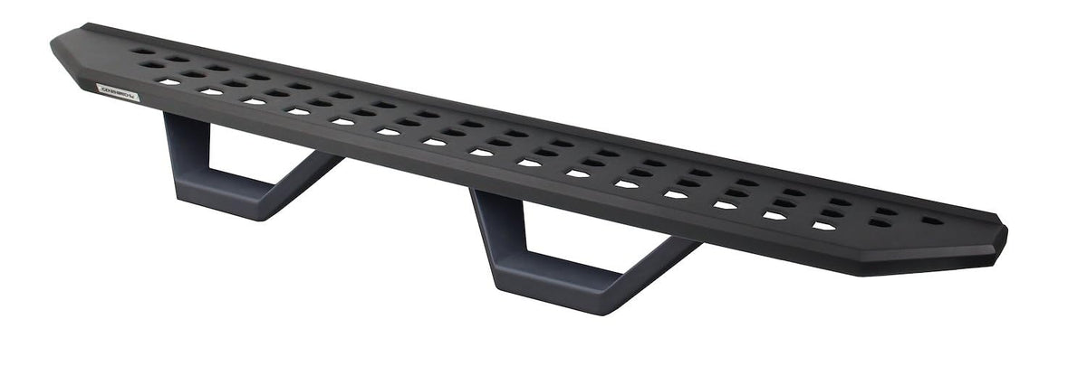 GO RHINO 6940588020PC Go Rhino RB20 Running Boards, Mounting Brackets, & 2 Pair of Drop Steps | Galvanized Steel, Textured Black | 6940588020PC | Fits 2014-2018 Chevrolet Silverado/GMC Sierra 1500 Double Cab (See Descr.)