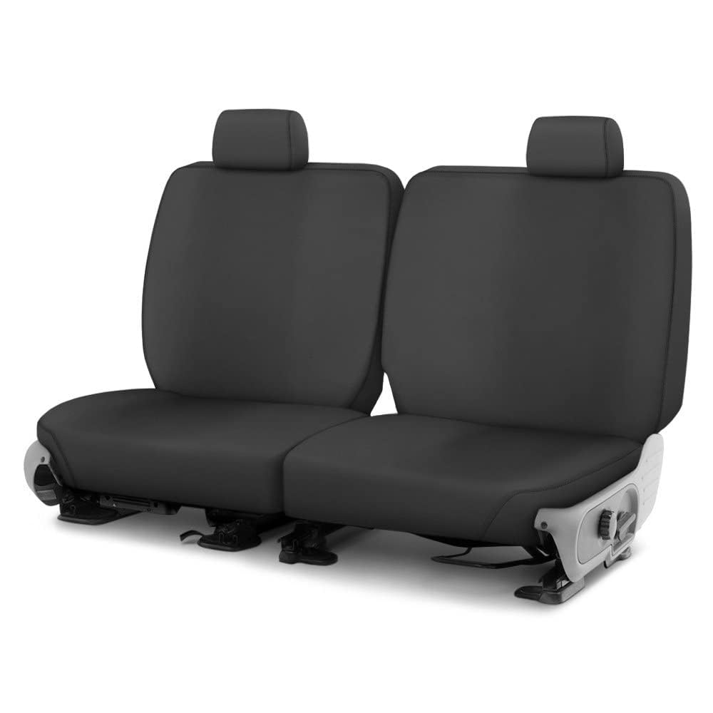 COVERCRAFT SS8479PCCH Covercraft Polycotton Seat Saver Custom Seat Covers, Charcoal