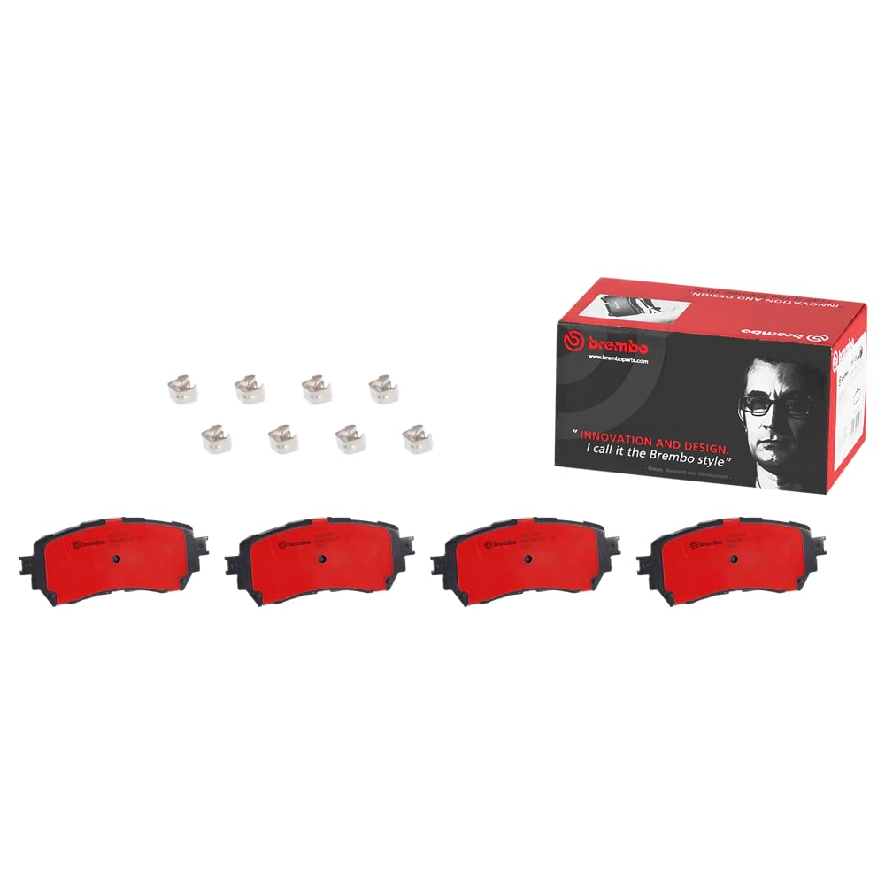 BREMBO P49048N Brembo P49048N Premium Ceramic Front Disc Brake Pad Set MAZDA OE# GHY93328ZC