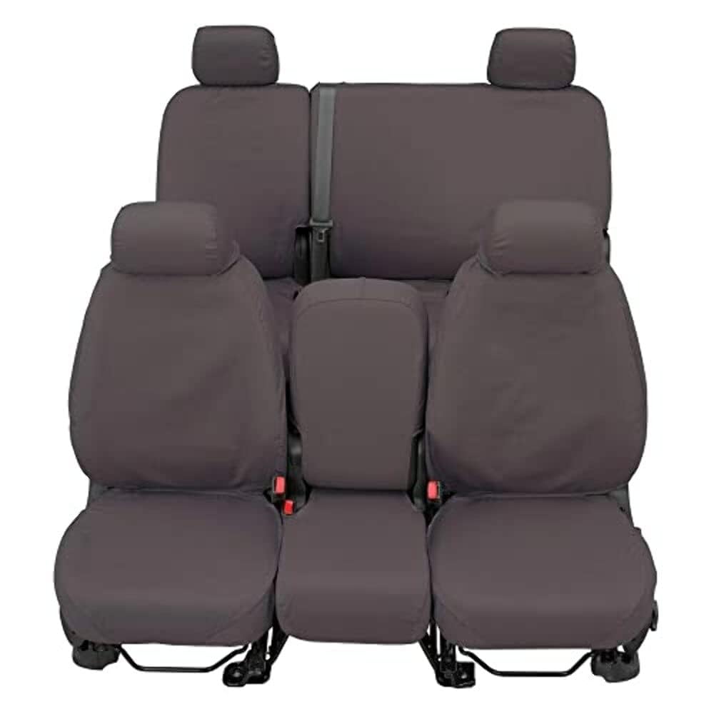 Covercraft SS8490PCGY Polycotton Seat Saver Custom Seat Covers, Grey