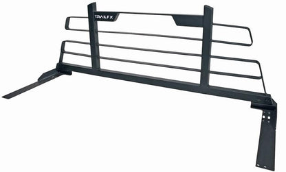 TRAILFX HR001B Headache Rack Powder Coated Titanium Black Steel with Mounting Kit Cannot Be Used with Cross Bed