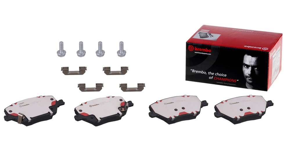 BREMBO P23164N Brembo P23164N Premium Ceramic Front Disc Brake Pad Set FIAT OE# 77367214