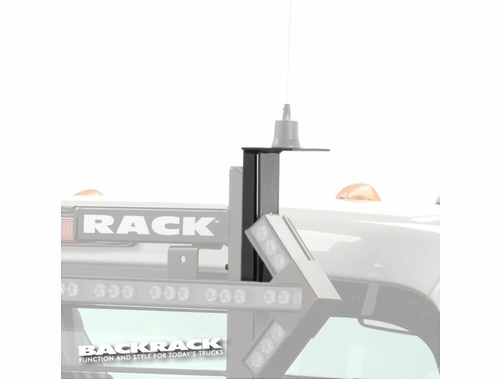 BACKRACK 91001 BACKRACK RealTruck Light Bracket 10.5" Base | Black, Driver Side | 91001 | Universal w Frame's