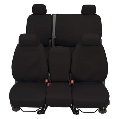 COVERCRAFT SS3438PCCH Covercraft SeatSaver Front Row Custom Fit Seat Cover for Select Ram Pickup Models - Polycotton (Charcoal)
