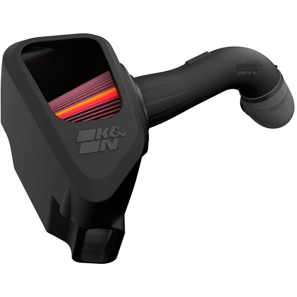 K&N FILTER 50-3103 K&N NextGen Cold Air Intake System: High-Flow Cotton Filter: Compatible with 2020-2025 Chevrolet/GMC: Silverado 2500 & 3500, Sierra 2500 & 3500, 50-3103