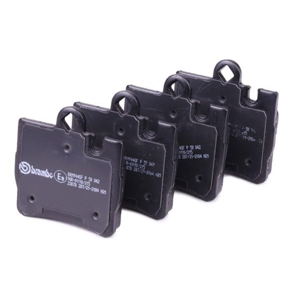 BREMBO P50042 Brembo P50042 Low-Met Rear Disc Brake Pad Set MERCEDES-BENZ OE# A0044209420