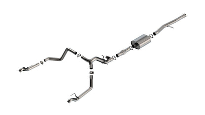 BORLA 140912 Borla 2022+ Subaru BRZ / 2022+ Toyota GR86 ATAK Cat Back Exhaust - 4.5in Stainless Tips - 140912
